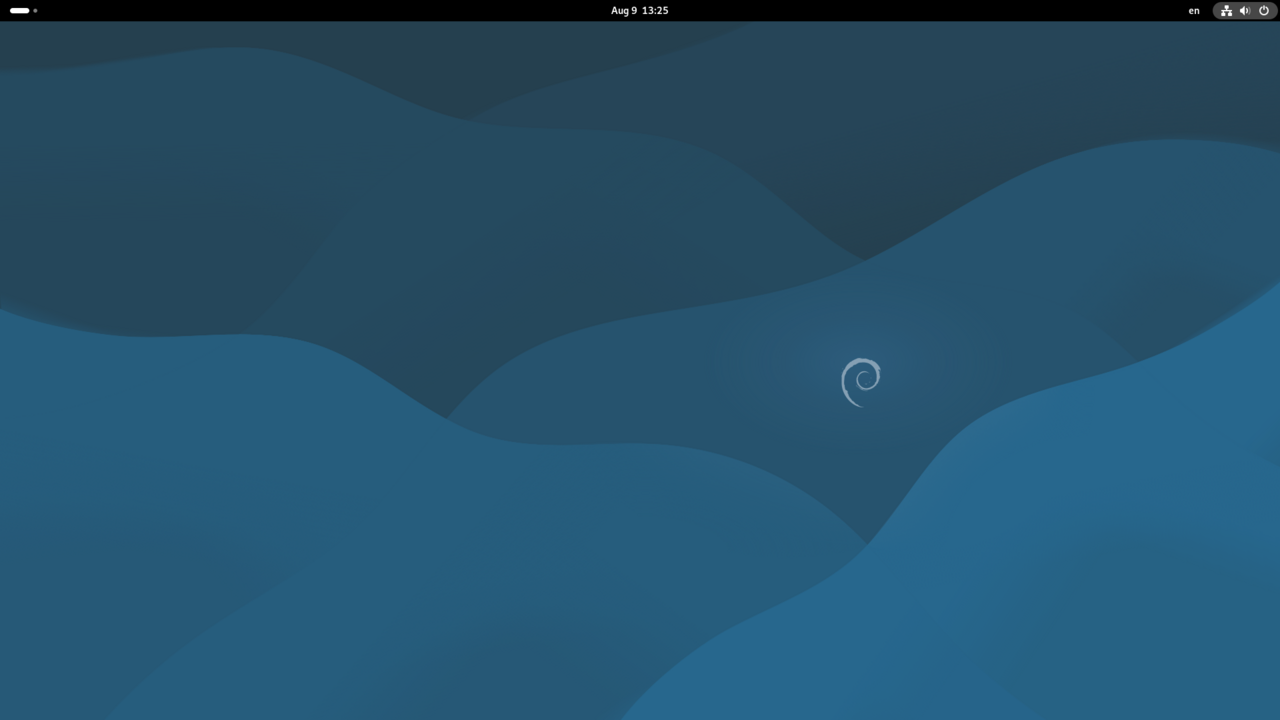 Debian 13 Trixie GNOME Desktop